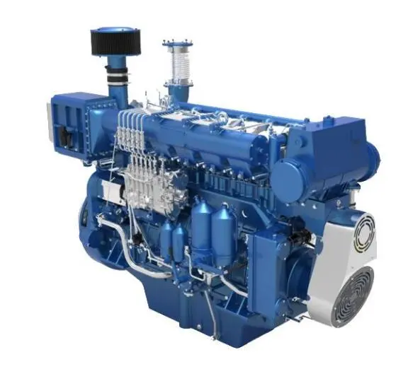 Weichai-motor diésel marino con caja de cambios, alta calidad