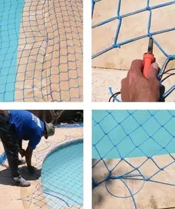 Schild Sicherheits pool Netz/Pool Abdeckung Sicherheits netz/Schwimmbad Sicherheits netz Schutz für den Herbst - Product Image 5