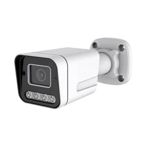 Cámara tipo bala IP CCTV PoE 2MP para exteriores, resistente a la intemperie, luz cálida, LED infrarrojos, vídeo en Color nocturno, tarjeta TF integrada - Product Image 4