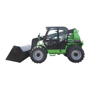 3t kapasite 7m ulaşmak teleskopik işleyici hızlı takma çatal ve kovalar çok amaçlı kullanım - Product Image 2