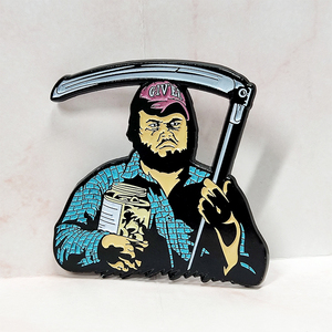 Mới nhất hàng đầu biểu tượng tùy chỉnh kim loại ma Gamer Phim Kinh Dị hình hét lớn mềm hat mềm men pins - Product Image 5