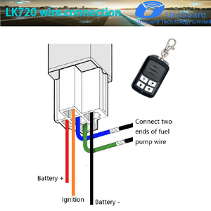 UniGuard最小全球定位系统gsm模块mv720g LK720继电器全球定位系统跟踪器汽车跟踪器，带继电器和备用电池 - Product Image 5