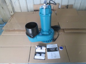 GIDROX QDX大出口6英寸3kw 4hp高流量低扬程水泵浮子开关潜水泵