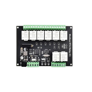 Modulo relè di blocco Modbus RTU 8-ch (C) con interfaccia RS485, circuiti di protezione Multi isolamento, custodia montata su rotaia