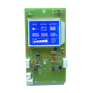 Display alfanumerico personalizzato monocromatico a segmento lcd con pellicola riflettente in vetro lcd - Product Image 5