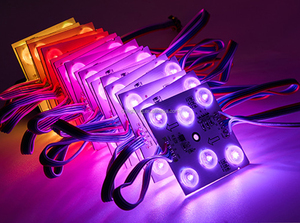 Modulo Pixel a LED RGBW indirizzabile 24V SP16703IC moduli quadrati Blockchain per soffitto personalizzato Light Box
