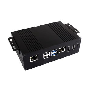 <strong>Mini</strong>-Computer Kit <strong>For</strong> <strong>Raspberry</strong> <strong>Pi</strong> 5 Options <strong>For</strong> Inside PCle Adapter Board Aluminum Alloy Case - Product Image 2