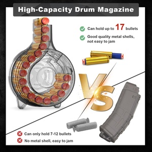 Büyük kapasiteli dergi ve 30 yumuşak kurşun s elektrikli yumuşak kurşun kurşun ile kabuk çıkarma köpük Blasters - Product Image 6
