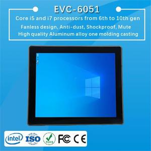 Panel PC 17-Zoll-LCD-Monitor mit resistivem kapazitivem Touchscreen Core i5 10210U Industrie-PC Embedded Computer - Product Image 2