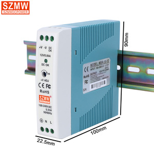 SZMW MDR-10-12微型交流/DC电源10W 12V 0.84a超紧凑型2 “x1” 设计通用输入开关电源220V - Product Image 4