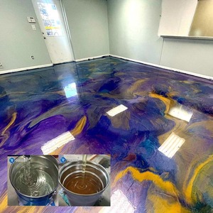 高透明3D环氧地坪液体环氧树脂表ab胶环氧树脂 - Product Image 1