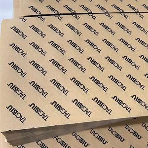 Yüksek kaliteli kahverengi Kraft yaprak kağıt fabrika satış özelleştirilebilir endüstriyel baskı nem geçirmez kaplamasız sarma kullanımı - Product Image 3