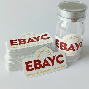 Custom Adhesive Vinyl Label <strong>Sticker</strong> Waterproof Round <strong>Sticker</strong> Printing - Product Image 3