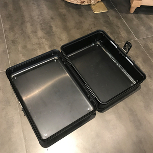 尺寸定制银黑色专业公文包硬盒工具箱便携式铝展示盒潘通书 - Product Image 3