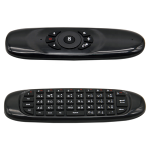 New 2.4G RF Remote <strong>Control</strong> Air Mouse Wireless <strong>Keyboard</strong> C120 for Android Smart TV Box Customize Voice Backlight - Product Image 3