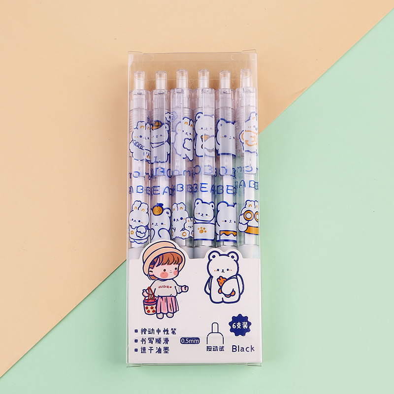 หมีโปร่งใส6แพ็ค