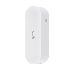 Мини TUYA Zigbee 3,0 датчик влажности и температуры АА батарея влажность и поддержка температуры Apple Homekit