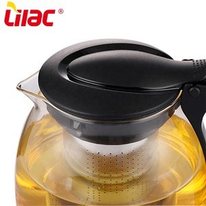 Lilac BSCI SGS LFGB 700ml+150ml*<strong>4</strong> Top Seller 6pcs Glass China Tea <strong>Cup</strong> Teapot Loose Leaf <strong>Small</strong> Tea <strong>Cup</strong> <strong>Set</strong> for Nuts - Product Image 2