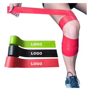 Logotipo personalizado Fitness Workout Long Latex Gym Ejercicio Resistencia Loop Band para Muscle and Joint Floss Training - Product Image 3