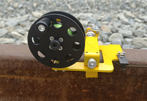 100m Magnetic <strong>Rail</strong> Stringline Versine Measuring Kit for <strong>Rail</strong> Curve Measurenent - Product Image 3