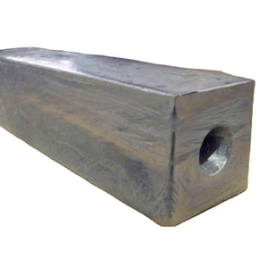 Arka dolgu tozu ve AWG THHN/THWN PVC kablo ile yeraltı boru hatları için Mg magnezyum anotlar - Product Image 1