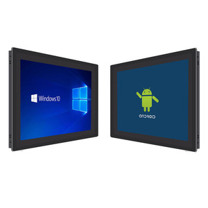 Pannello touch screen industriale widescreen da 13.3 pollici per PC robusto supporto <span class=keywords><strong>computer</strong></span> all-in-one Win10/11 Android Linux Ubuntu e 6COM