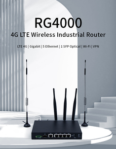 Strong EMI EMC 1 SFP 5 <strong>Ethernet</strong>+RS232/485 Wireless WiFi Dual Sim IPsec <strong>4G</strong> LTE Industrial Router Firewal Router - Product Image 2