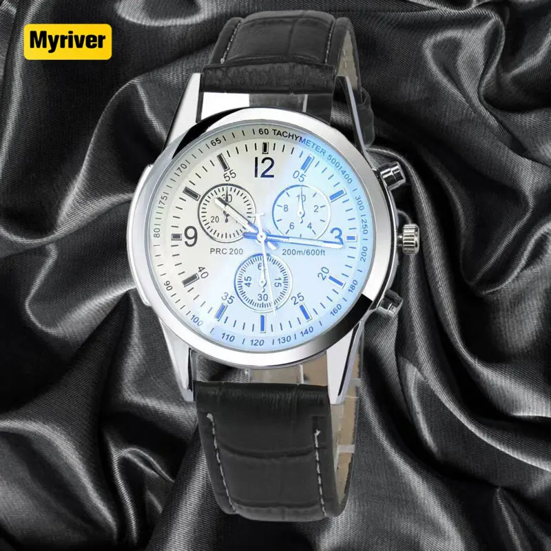 Myriver ชุดของขวัญวันเกิด5สี2023สำหรับผู้ชายนาฬิกาคริสตัลสร้อยข้อมือนาฬิกาผู้หญิงสุดหรู