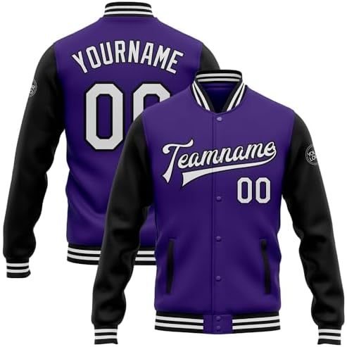 Purple-black-white