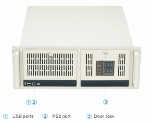 4uラックデスクトップ産業用コンピューター7つのフルサイズ垂直PCI開発スロットをサポート - Product Image 2