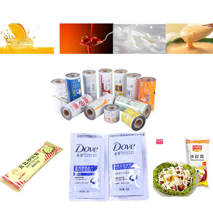 Automatic Small Liquid Packing Machine Stick Sachet Pouch for Tamoto Ketchup Sauce Paste Juice Shampoo Jelly Gel Oil Honey Jam