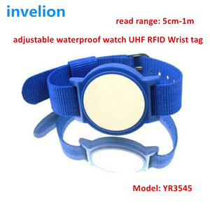 Braccialetto RFID Tag uhf personale ID tag programma/lettura e scrittura a corto raggio passivo rfid uhiso tag 840-960mhz