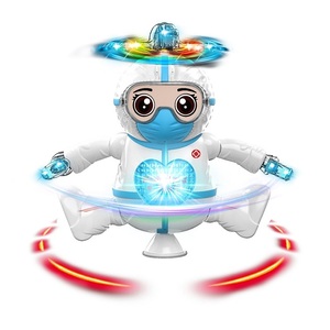 อินฟราเรดอัตโนมัติเด็กหุ่นยนต์ของเล่นเต้นรำหมุน360องศาการออกแบบใหม่ไฟฟ้าอัจฉริยะหุ่นยนต์ที่มีแสงเพลง - Product Image 1