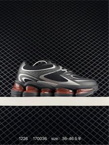 Sneakers de course rétro noir et blanc pour l'hiver, logo personnalisé, respirantes, pour hommes, entraînement, jogging - Product Image 6