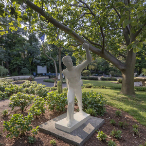 Modern Art Deco soyut yunan heykeli için gerçekçi fiberglas el sanatları el yapımı çevre dostu oyma heykel ev bahçe - Product Image 2