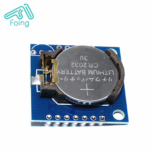 Piccolo IIC I2C modulo orologio in tempo Reale con AT24C32 di stoccaggio DS1307 RTC modulo - Product Image 3