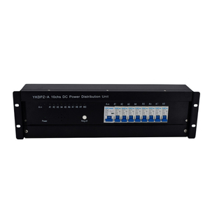 Caja de distribución de energía eléctrica, CC-48V, 1/2 PDU, entrada, 10 salidas, 19 pulgadas