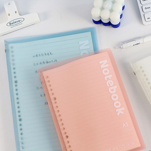 Nuevo cuaderno de hojas sueltas desmontable personalizado cuaderno creativo de PP con Cuaderno de 10 agujeros A5 B5 - Product Image 4