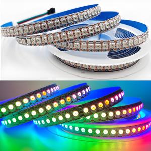 WS2815 DC12V 30D 60D 144D Adressierbarer programmier barer Pixel-Lichtst reifen IP20 IP65 IP67 LED <span class=keywords><strong>RGB</strong></span> Intelligenter LED-Lichtst reifen