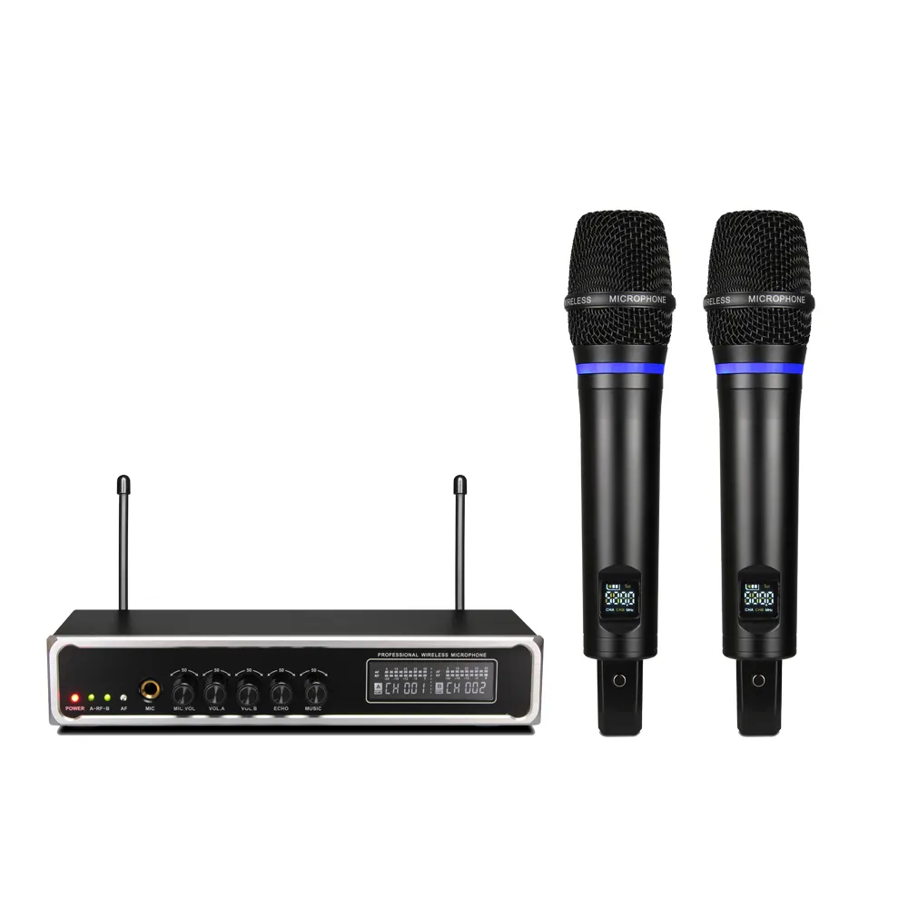 Đảng sử dụng âm nhạc Reverb BT âm thanh có thể sạc lại Micro không dây karaoke