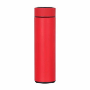 2024 nóng bán phòng tập thể dục miệng nhỏ 304 thép không gỉ ngoài trời Matte chai nước 500ml thể thao cup cao su sơn kỹ thuật số chai nước - Product Image 5