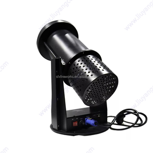 Co2 topu kağıt Dj ekipmanları <span class=keywords><strong>Blaster</strong></span> parti dmx 1500w Rgb Led renk sahne etkisi düğün konfeti makinesi