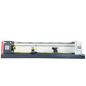Máquina de torno de metal horizontal manual con sistema de control CNC de estructura de cama plana (GSK) Características convencionales para trabajos en metal - Product Image 4
