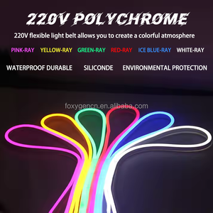 1.5 anni di garanzia telecomando Bluetooth sbalordire i cambiamenti di colore luce al Neon striscia di Silicone <span class=keywords><strong>LED</strong></span> striscia per la decorazione esterna