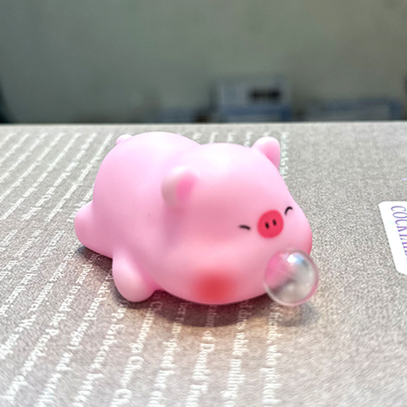 Sac opp petit cochon à bulles de crachat