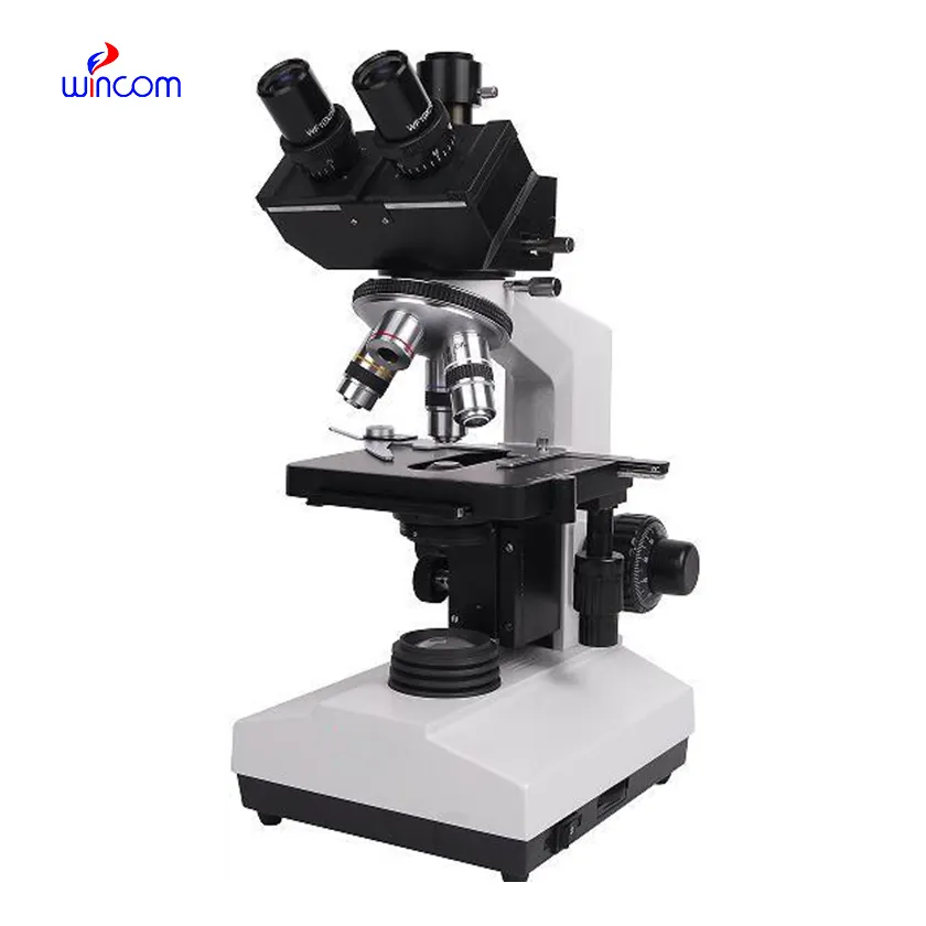 Wincom-microscopio Trinocular XSZ-107BN, telescopio mecánico compuesto, accesorios con Zoom, conjunto quirúrgico