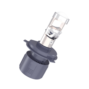 หลอดไฟหน้า LED สำหรับรถยนต์โปรเจคเตอร์ H4ลำแสงสูง H4 LED กำลังสูง A80ใช้ H4เลนส์ LED ระบบให้แสงสว่างอัตโนมัติสำหรับรถยนต์