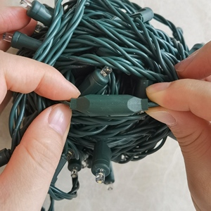 Outdoor Waterproof Mini <strong>LED</strong> Christmas 5mm Conical Wide Angle <strong>String</strong> <strong>Lights</strong> - Product Image 4