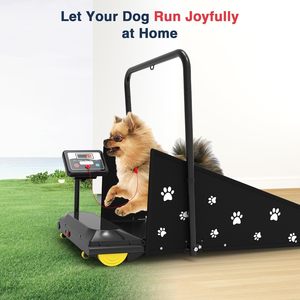 Elektrikli köpek koşu bandı LED ekran taşınabilir kapalı koşu bandı uzaktan kumanda 2.5HP ev kullanımı için küçük orta ölçekli köpekler için - Product Image 4