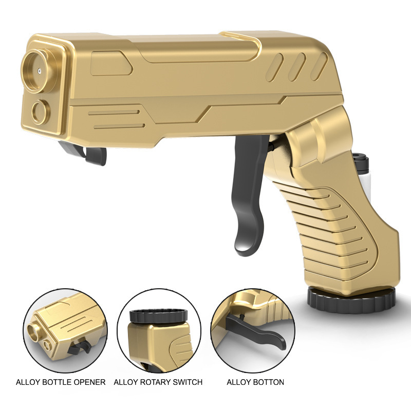 Alliage champagne pistolet-or